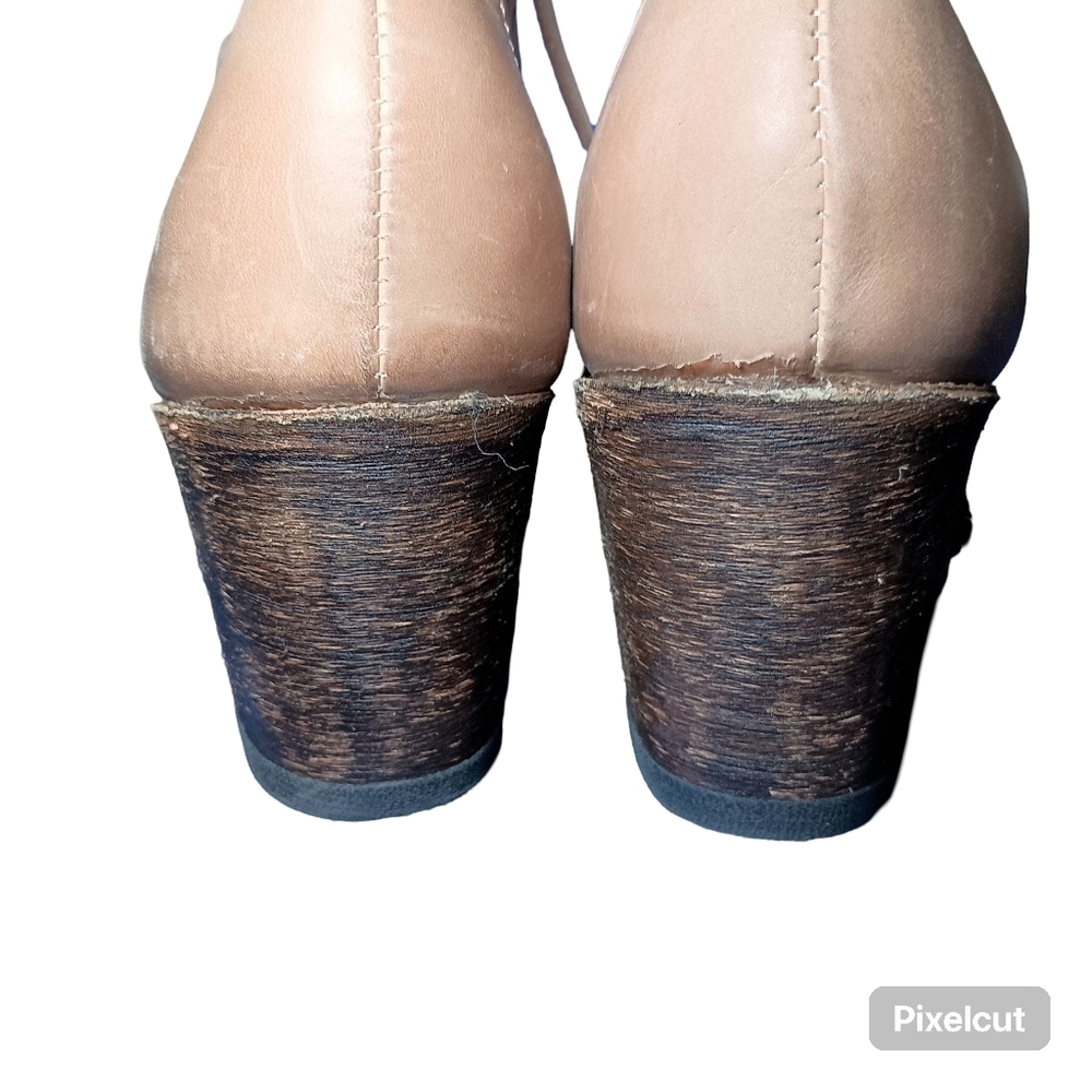 Miss Macie “Waitin On Friday” Laser Cut Leather Booties – Size 10 - Picture 6 of 12